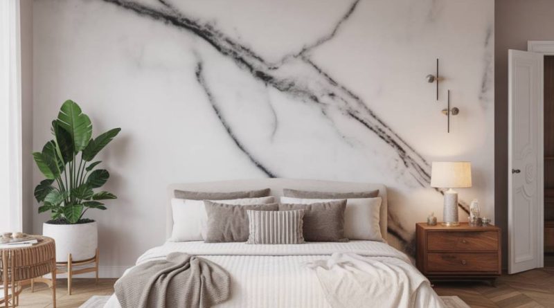 Créer un effet marbré sur vos murs pour une décoration élégante et sophistiquée