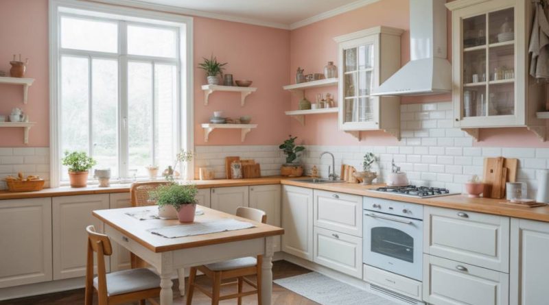 Déco cuisine peinture : sublimer votre espace culinaire avec des couleurs tendances