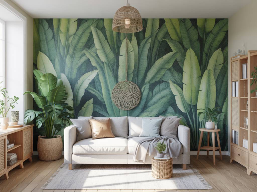 Décoration murale végétale : intégrer des plantes stabilisées pour un intérieur apaisant et sans entretien