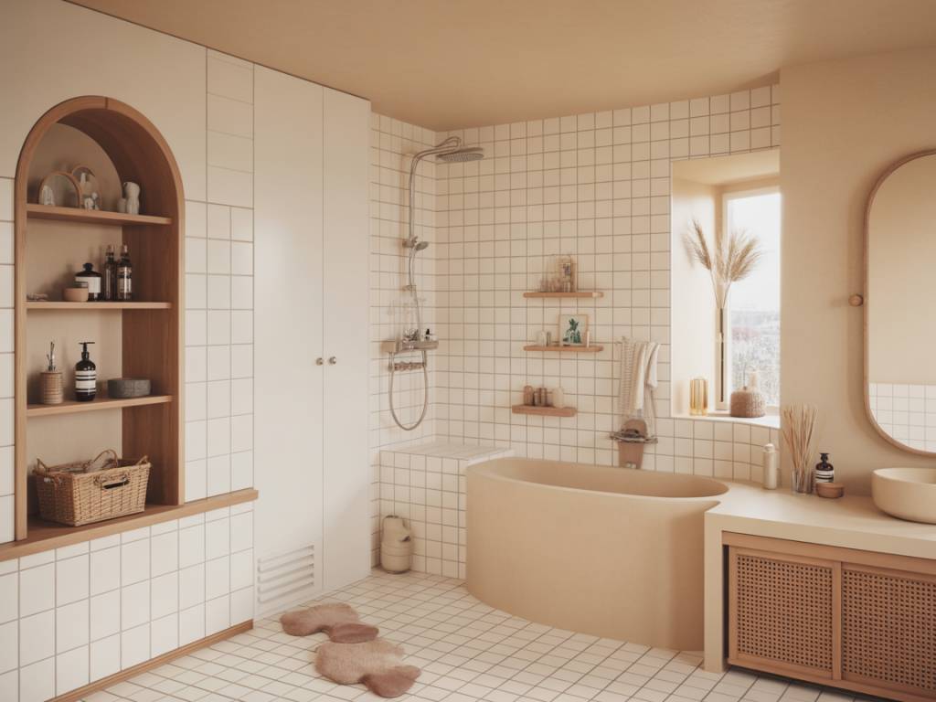 Créer une salle de bain bien-être à la maison : matériaux, couleurs et rituels pour un espace spa quotidien