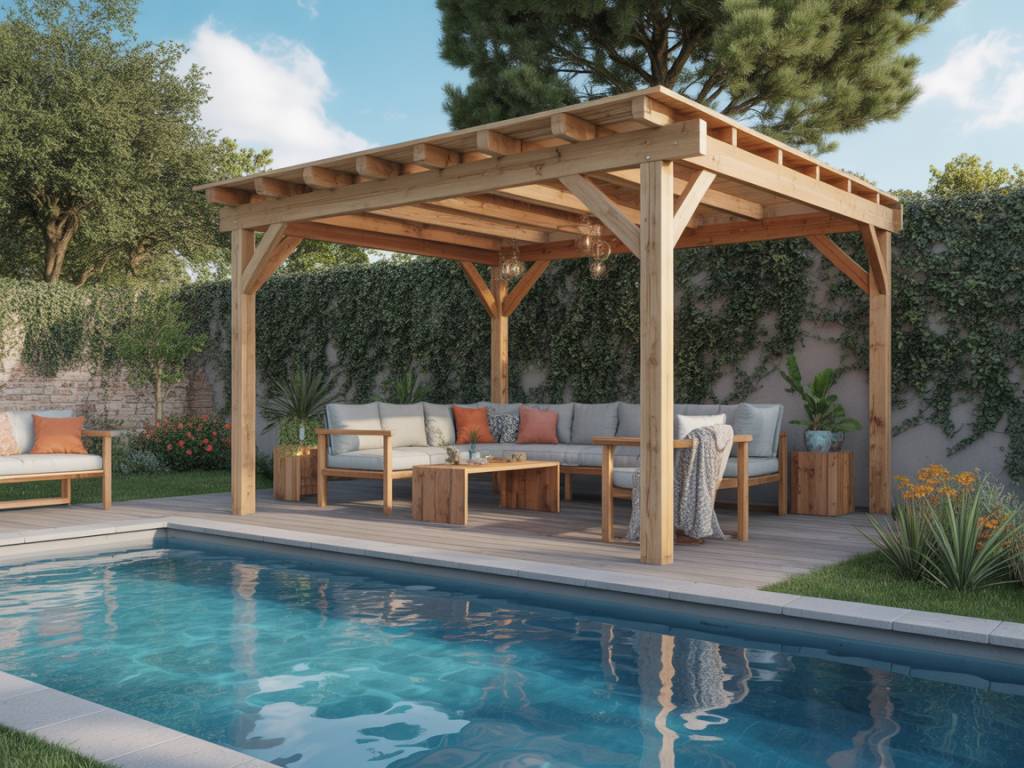 Pergola piscine : inspirations, matériaux et équipements pour un coin détente élégant et durable