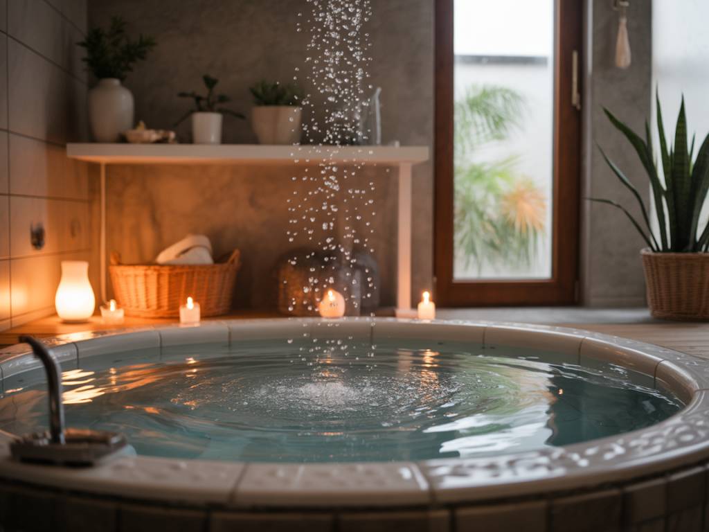 Créer un coin spa maison : douche sensorielle, aromathérapie et lumière douce pour un bien-être quotidien